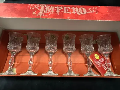 Set pahare de cristal IMPERO 3