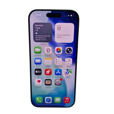Telefon Apple iPhone 16 Pro, 128GB, 90%,Black 2
