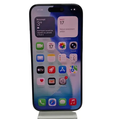 Telefon Apple iPhone 15 Pro, 128GB, 90%, Blue 3