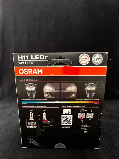 Becuri auto LED Osram Night Breaker LED Smart H11 3