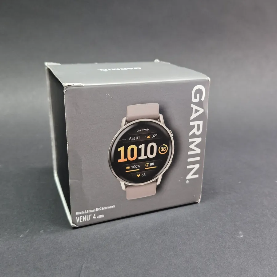 Smartwatch GARMIN Venu 4, 45mm, Wi-Fi, GPS, Silver Gray SIGILAT