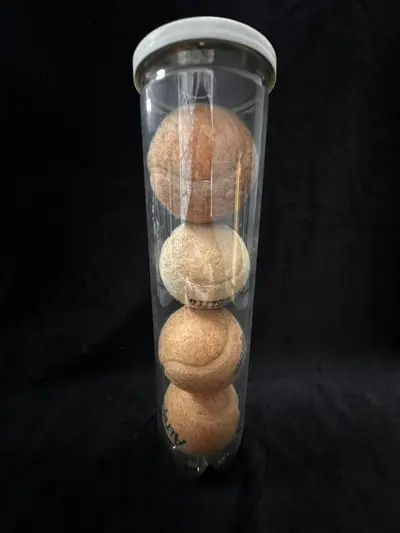 Set 4 mingi de masaj fabricate din plută naturală