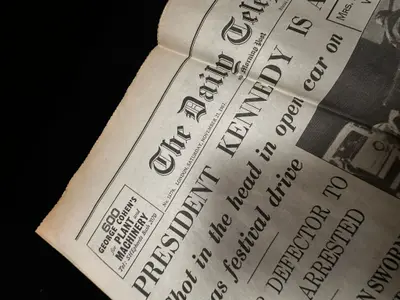 Ziar britanic The Daily Telegraph din data de 23 noiembrie 1963 4