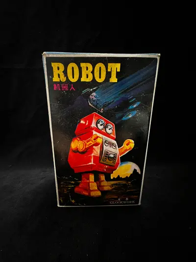 Jucărie robot vintage