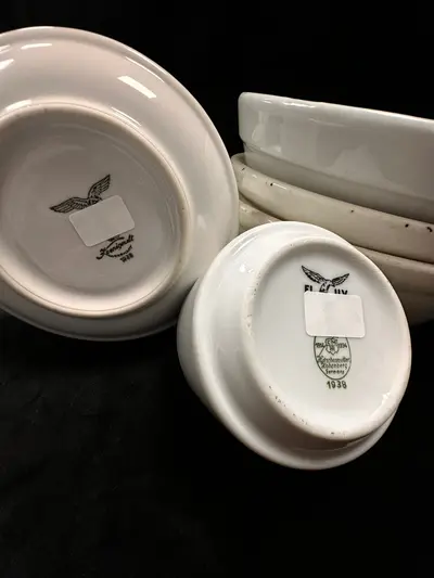 Veselă ceramică albă 4