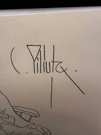 Schita semnată C. Piliuță 3