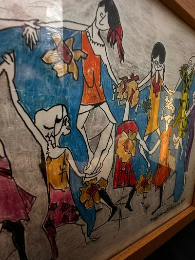 Tablou realizat de Magdalena Rădulescu 2
