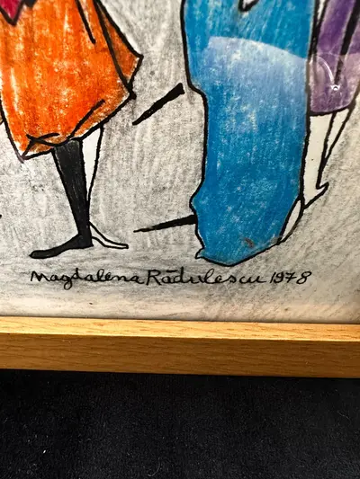 Tablou realizat de Magdalena Rădulescu 3