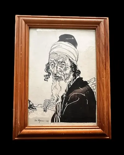 Tablou realizat de St. Popescu 2
