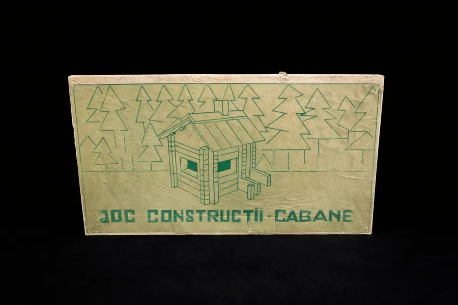 Joc de construcții românesc vintage secolul XX