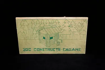 Joc de construcții românesc vintage secolul XX