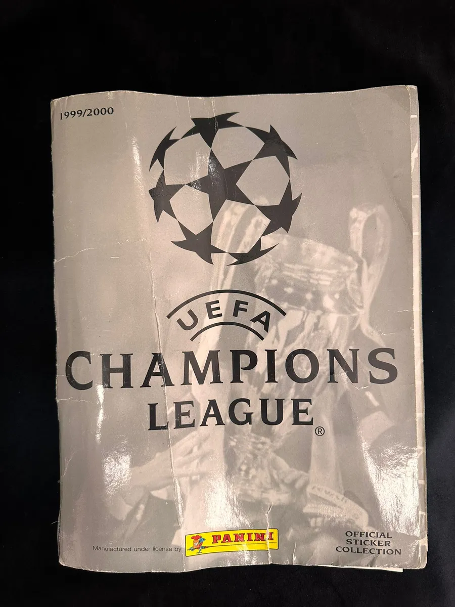 Album de colectie Panini – UEFA Champions League 1999/2000