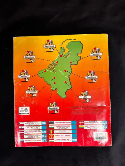 Album de colectie Panini oficial UEFA Euro 2000 (Belgia & Olanda) 4