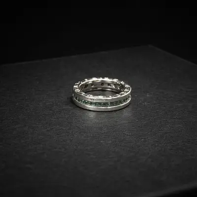 Inel Bvlgari Aur Alb 18k 3