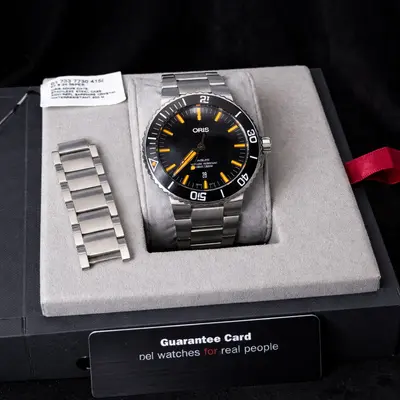 Ceas Oris Aquis 43.5mm Automatic – Ceramic Bezel, Full Set 4