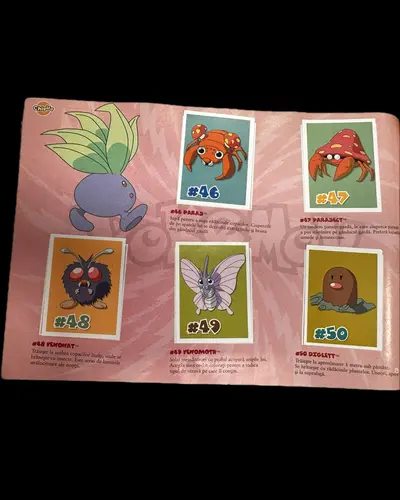 Album abțibilduri Pokémon „Colecția mea” – ediție veche Chipita, vintage 4