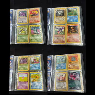 Album Pokémon vintage complet – colecție organizată fără dubluri (ediții clasice originale)