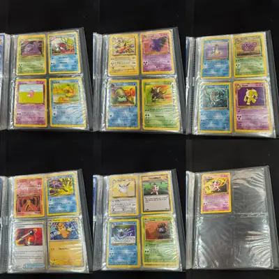 Album Pokémon vintage complet – colecție organizată fără dubluri (ediții clasice originale) 5