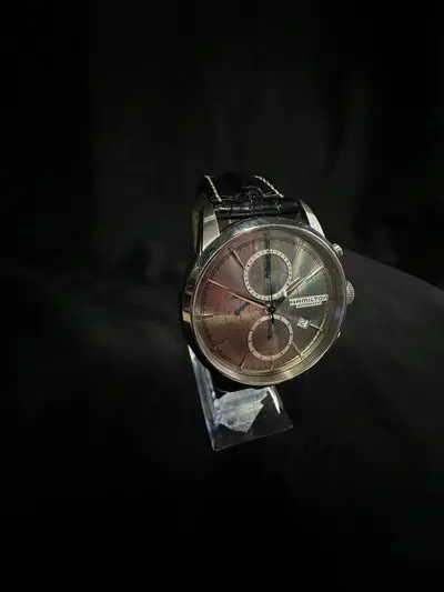 Ceas Hamilton RailRoad, 44mm, automatic Eta 7750 3