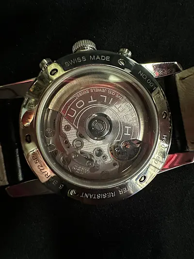 Ceas Hamilton RailRoad, 44mm, automatic Eta 7750 4