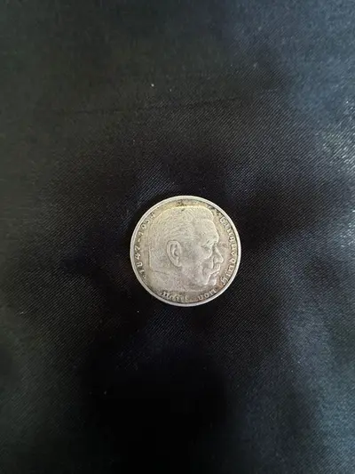 Monedă 5 Reichsmark 1936 - Paul von Hindenburg