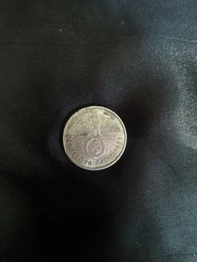 Monedă 5 Reichsmark 1938 - Paul von Hindenburg 2