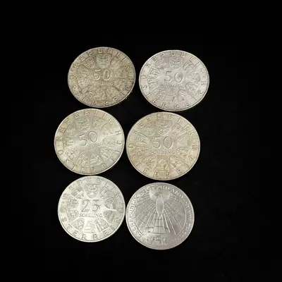 Colectie monede argint 2