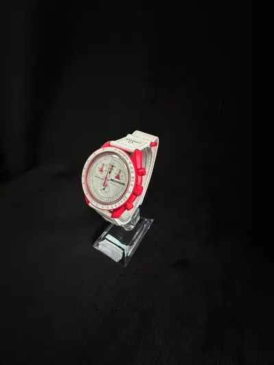 Ceas Omega x Swatch MoonSwatch - Mission to Mars - Quartz - 40mm